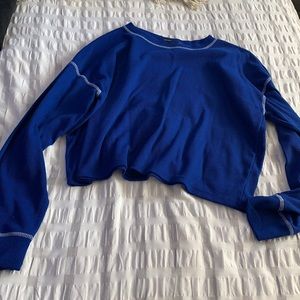 Forever 21 long sleeve crop top